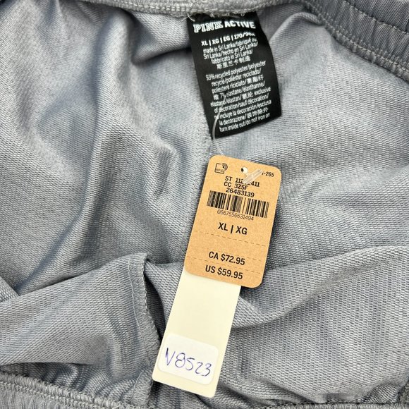 Victoria's Secret PINK Active Womens Colorblock Mid Rise Track Pants Gray XL NWT - Picture 10 of 11